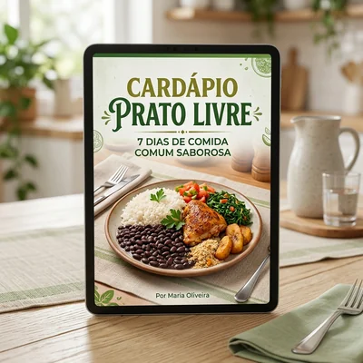Cardápio Prato Livre 7 Dias
